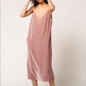 Mara Hoffman “Georgia” velvet dress